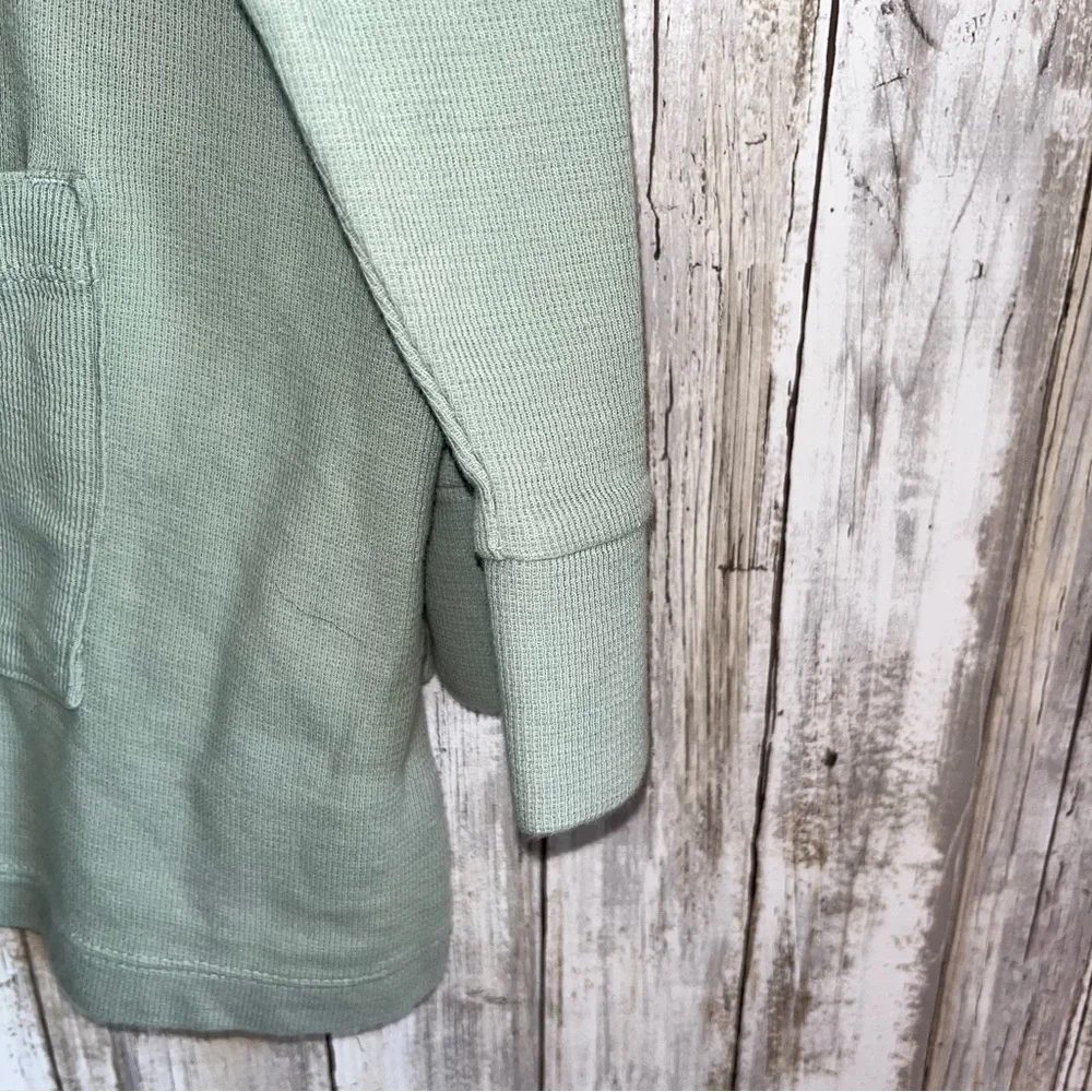 J. Jill Mineral Green Textured Patch Pocket Tunic - Picture 4 of 6
